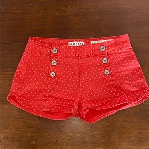 Bullhead Denim Co. High Rise Short Shorts
